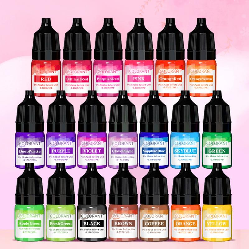 Soap Making Liquid - 5ml/병 양초 왁스 안료 착색제 무독성