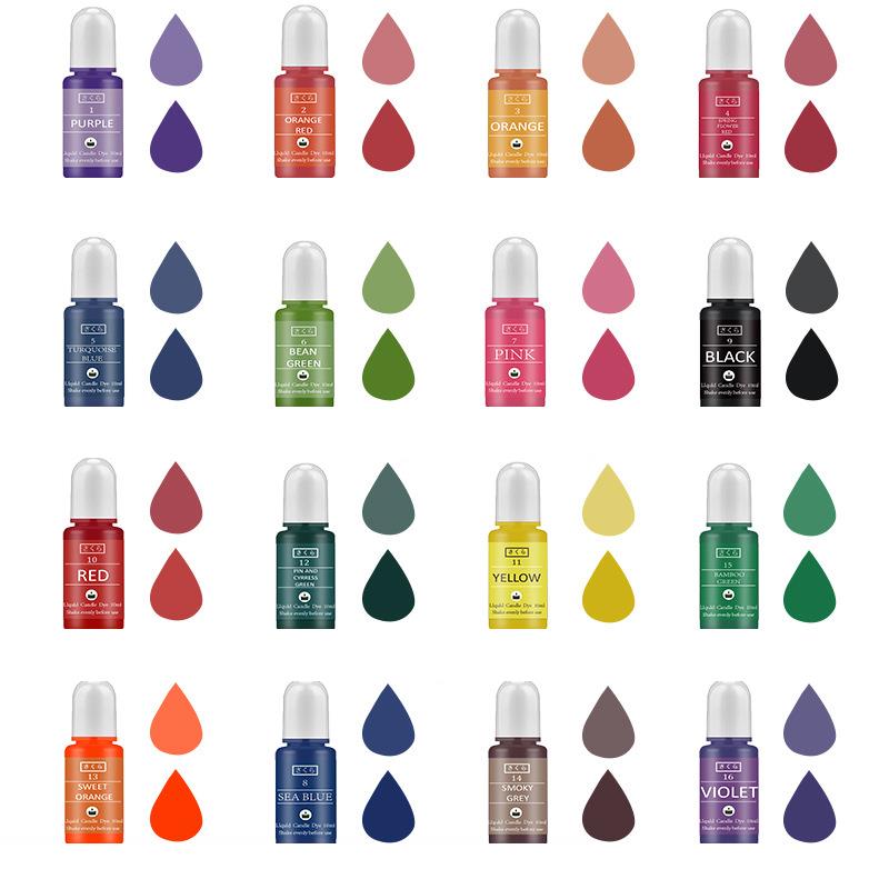 10ml/병 양초 왁스 안료 착색제 무독성 간장 양초  - Soap Making Liquid 리뷰 및 가격