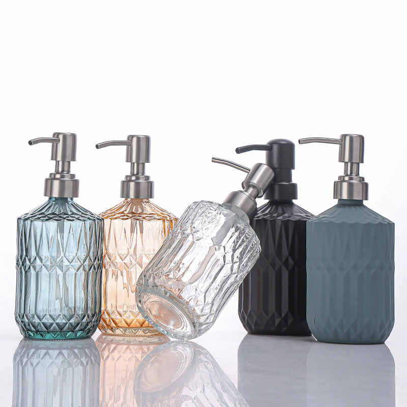 400ML 수동 액체 비누 디스펜서 투명 유리 손 소독 - Soap Making Liquid 리뷰 및 가격
