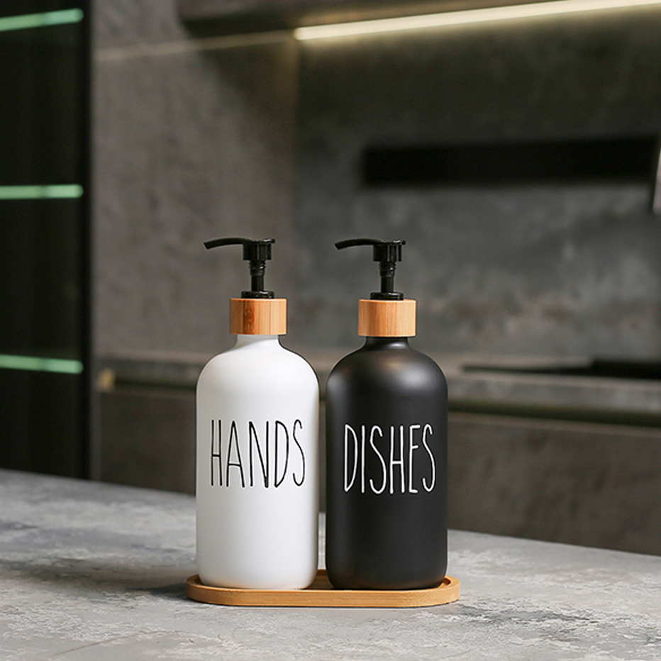 500ml 접시 비누 병 디스펜서 리필 형 욕실 핸드  - Soap Making Liquid 리뷰 및 가격