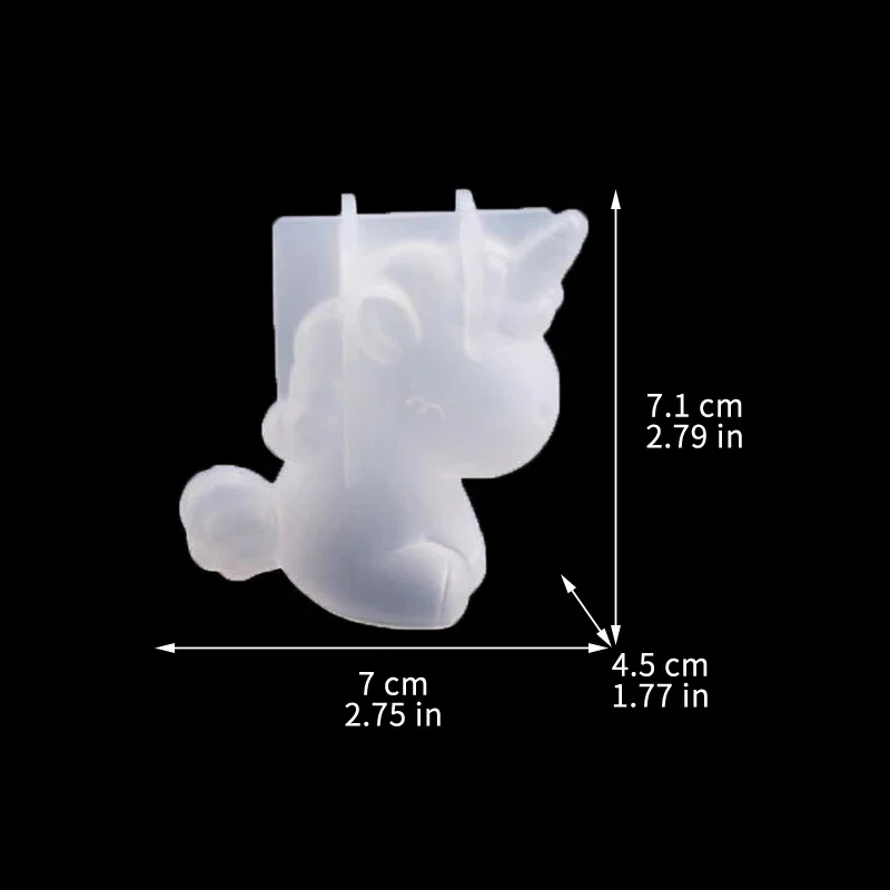 3D 기하학 실리콘 유니콘 고양이 사슴 곰 금형 비누  - Soap Making Vendors 리뷰 및 가격