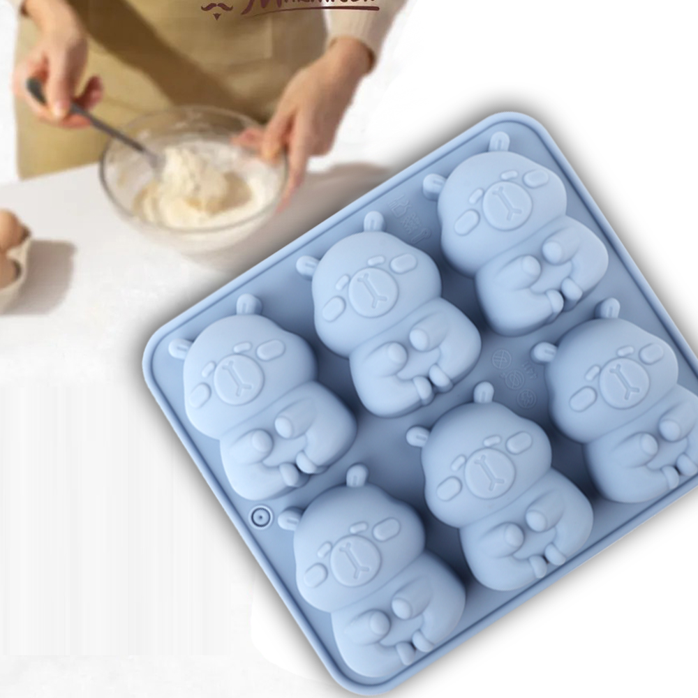 귀여운 카피바라 모양의 실리콘 케이크 몰드, 초콜릿,  - Soap Making Vendors 리뷰 및 가격