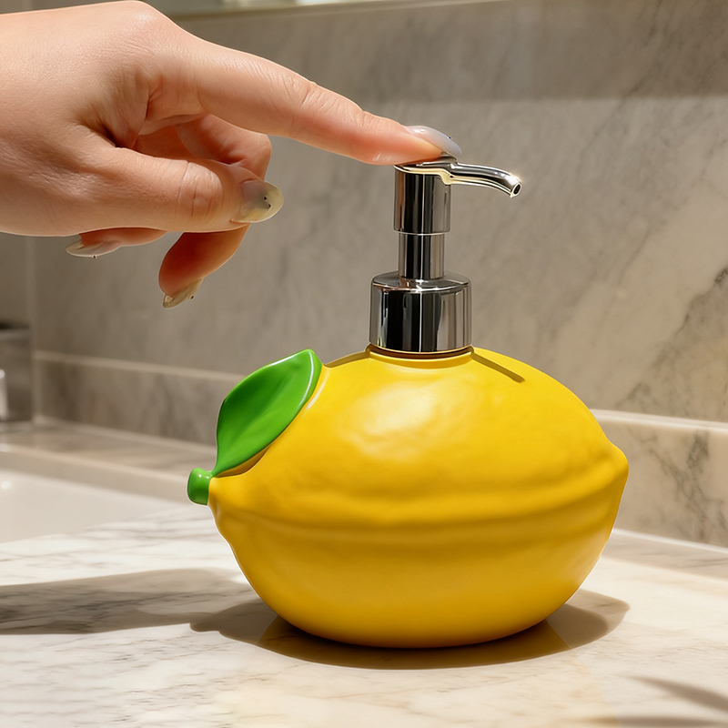 귀여운 레몬 모양의 수지 비누 디스펜서 과일 로션 펌프 - Soap Making Jug 리뷰 및 가격