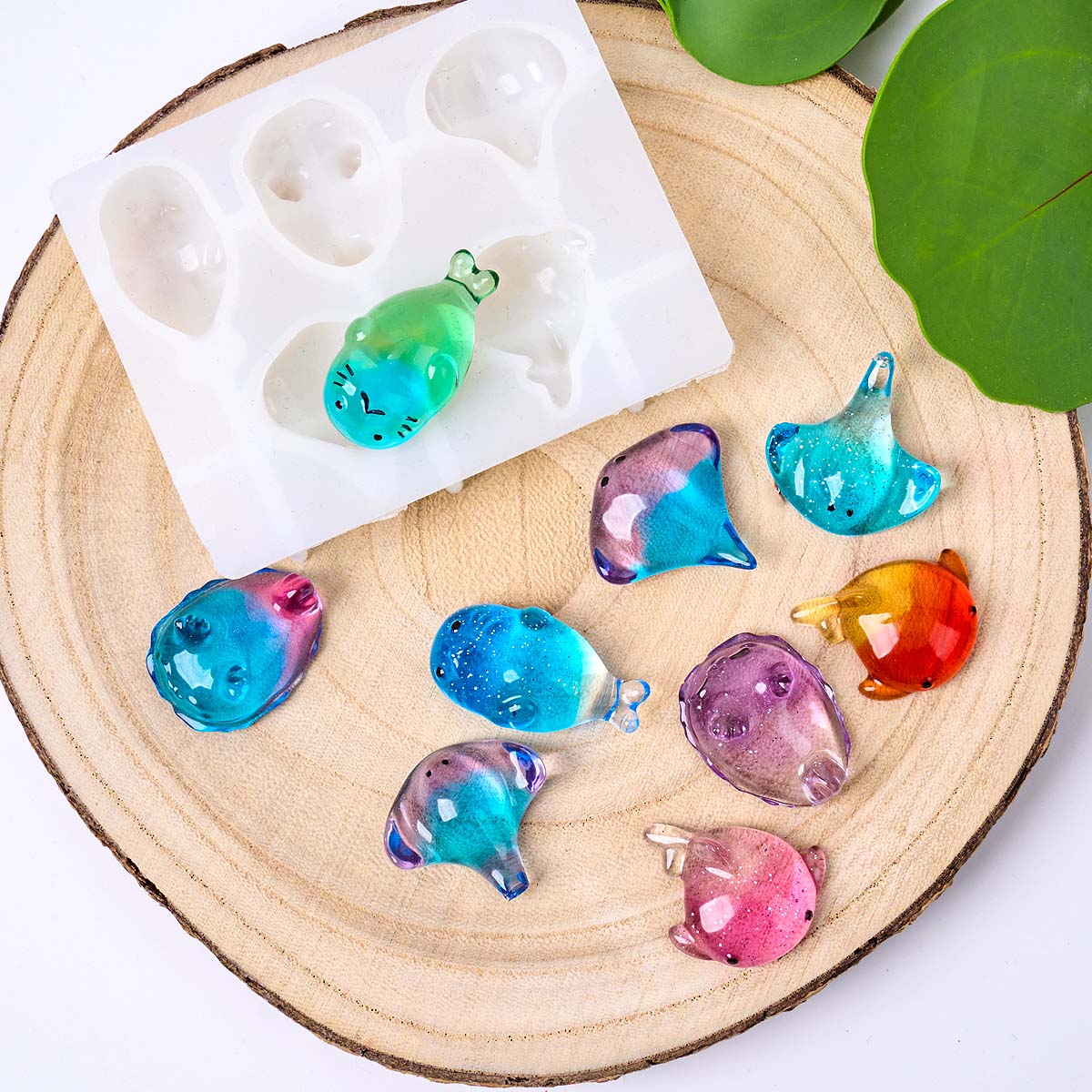 3D 힐링 귀여운 만타 가오리 실리콘 몰드 DIY 키체 - Soap Making Vendors 리뷰 및 가격